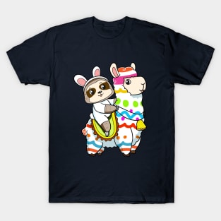 Easter Llama T-Shirt